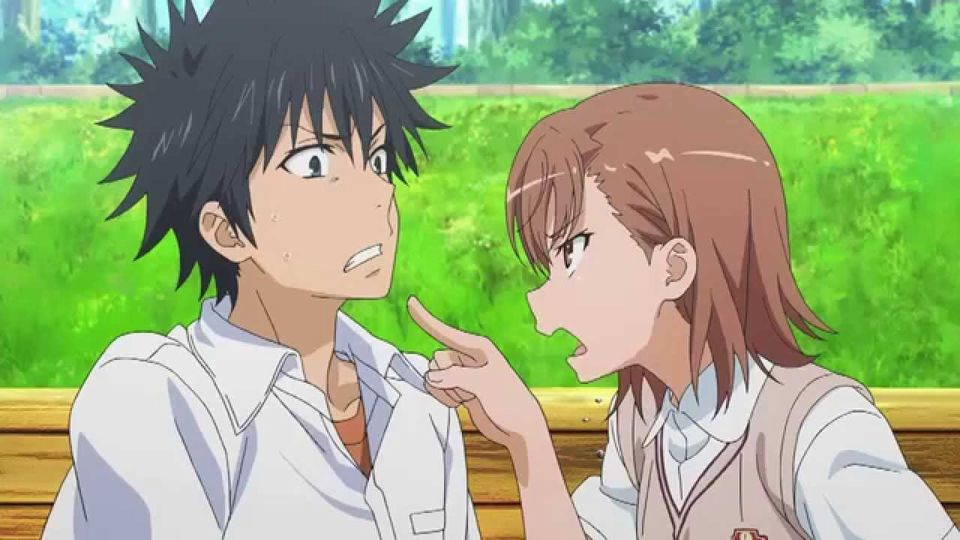 Touma e Misaka - A Certain Magical Index Touma e Misaka - A Certain Magical Index